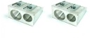 Strong Double Kum Metal Sharpener x 2 kusy