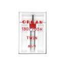 ORGAN dvojitá ihla na dokončovacie a ozdobné šitie 80/4,0 mm