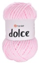 Priadza YarnArt Dolce, farba 750 Light Pink, 100 gramov
