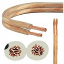 BITNER Reproduktorový kábel PURE COPPER CU OFC 2x2,5