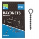 Bajonetová ihla so skrutkou 7 mm BAYONETY pre Method Feeder návnady 20 kusov Preston