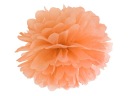 HALLOWEEN Pompony z hodvábneho papiera 35 cm ORANŽOVÉ