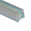 Taštička na peračník s 1 zipsom metalická mint STARPAK