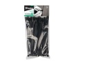 BRADAS PLASTIC BAND BLACK 3,6x370 100ks TS1136370B