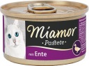 MIAMOR PASTA PRE MAČKU KAČKU 85g MÄSOVÉ KRMIVO