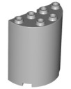 LEGO 6259 CYLINDER 2x2x4 svetlosivá NOVINKA (4g)