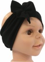 Turban čelenka pre dievčatá, čierna, mix