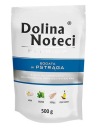 DOLINA NOTECI PREMIUM mokré krmivo pre psov bohaté na pstruhy 500g
