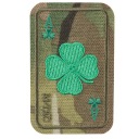 NÁŠIVKA NA VELCRO LUCKY AS CLOVER M-TAC VYŠÍVKA MULTICAM