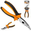 PROFI RICHMANN C7068 OHNUTÉ POLOKRUTÉ KLIEŠTE 160 mm