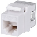 Keystone Modul RJ-45 LAN zásuvka CAT.6 biela