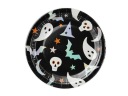 Halloweenske papierové taniere 18cm 6ks