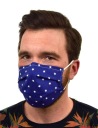 NAVY BLUE maska, opakovane použiteľná ochrana, maska, masky