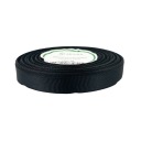 STUHA grogrénová stuha 12mm čierna 23m