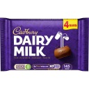 Cadbury Dairy Milk - Čokoládové tyčinky 4 ks UK