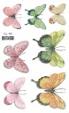 Umývateľné tetovanie pre deti GLITTER BUTTERFLIES EG144