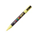 UNI POSCA popisovač PC-3M pastelovo žltý (P2)