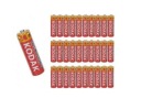 AA BATÉRIE KODAK HRUBÉ BATÉRIE 1050mAh R6 LR6 1,5V SADA 30 ks