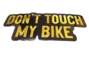 NÁLEPKA NA BICYKEL NEDOTÝKAJ SA 10,8 x 4,9 cm
