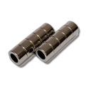 Neodymový prsteňový magnet MP 8x5x5 N38 10 kusov Silný
