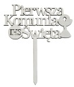 Dekorácia na tortu na prvé sväté prijímanie biela, 3 vzory