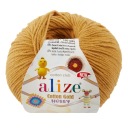 Bavlnená zlatá Hobby priadza - 02 Saffron Alize 50