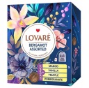 LOVARE -Bergamot Assorted - Elegantná sada 32 obálkových čajov (4 druhy