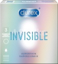 Super tenké kondómy 3 ks - Durex Invisible