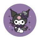 Špendlík Sanrio Kuromi Kawaii 58 mm