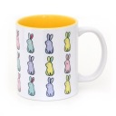 Hrnček Sunny Bunnies s potlačou, veľkonočný darček, 300 ml