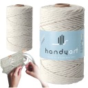 NAJLEPŠIA BAVLNENÁ ŠNÚRA PRE MACRAME 5MM 100M