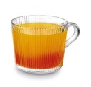 Sklenený hrnček, 450 ml šálka s pruhmi Sue Stripes Tadar