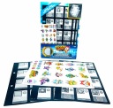 ZBERATEĽSKÉ STRÁNKY HASBRO YOKAI S MEDAILAMI + NÁLEPKAMI + TRIČKAMI