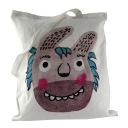 bavlnená taška, vtipná potlač COTTON, na nákupy do práce, eko taška