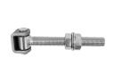 NASTAVITEĽNÝ PÁN M16 L-160 mm pre bránku GALVANIZOVANÉ ZVÁRANIE