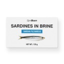 SARDINKY V MARIED RYBIE PROTEÍN S VYSOKÝM PROTEÍNOM V KONZE - GymBeam 125g