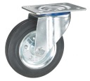 GUMOVÉ OTOČNÉ KOLESO BEŽECKÉ KOLESÁ VOLANT KOLESO 100MM 90KG