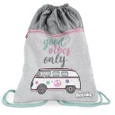 PREMIUM BEUNIQ BUS HIPPIE ŠKOLSKÁ TAŠKA NA TOPÁNKY PRE DIEVČATÁ