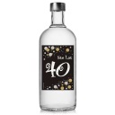 narodeninové etikety na ALCOHOL vodka 40. narodeniny