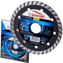 DIAMANTOVÝ KOTOUČ 115mm 22,2mm NA PIRÁČOVÉ OBKLADY BETÓNOVÁ GLAZURA TURBO SCHMITH