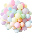 PASTELOVÉ FAREBNÉ BALÓNKY MIX NA NARODENINY 50 KS