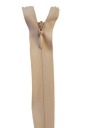 Vnútorný tkaný zips C3 50cm Nude
