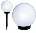 SLNEČNÁ LAMPA, DÁVAŤ DO ZÁHRADY, LED GUĽA