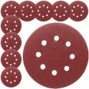 BRÚSNY PAPIER 180mm KOTÚČE NA VELCRO PRE P40 OSCILAČNÚ BRÚSKU 10 ks