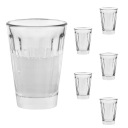 Nízke poháre na vodku a panáky, 50 ml, 6 ks.