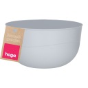 PLASTOVÁ KUCHYŇSKÁ MISKA NA JEDLO, NEZBARNÁ, 1,2L, 16CM J, ŠEDÁ