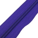 Zipsová páska, zips chrpa modrý, farba 865, 1 METER
