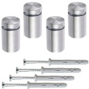 4x MONTÁŽNE DIŠTANKY 12x25 INOX VZDIALENOSŤ KOLÍKOV