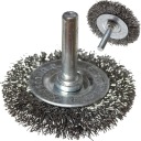 Okrúhla kefa s vlnitým drôtom 100x6 mm na okná