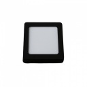 POVRCHOVÁ DOSKA LED 110x110 Štvorcová ČIERNA 6W 4000K 360lm ECO LIGHT